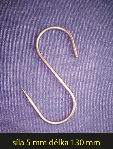 Háček 5mm/130mm